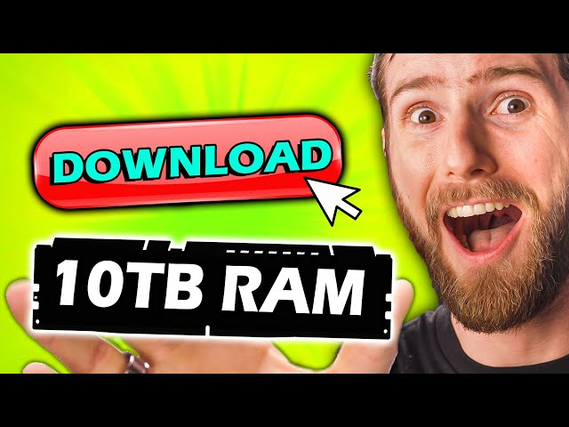 YouTube thumbnail showing computer performance